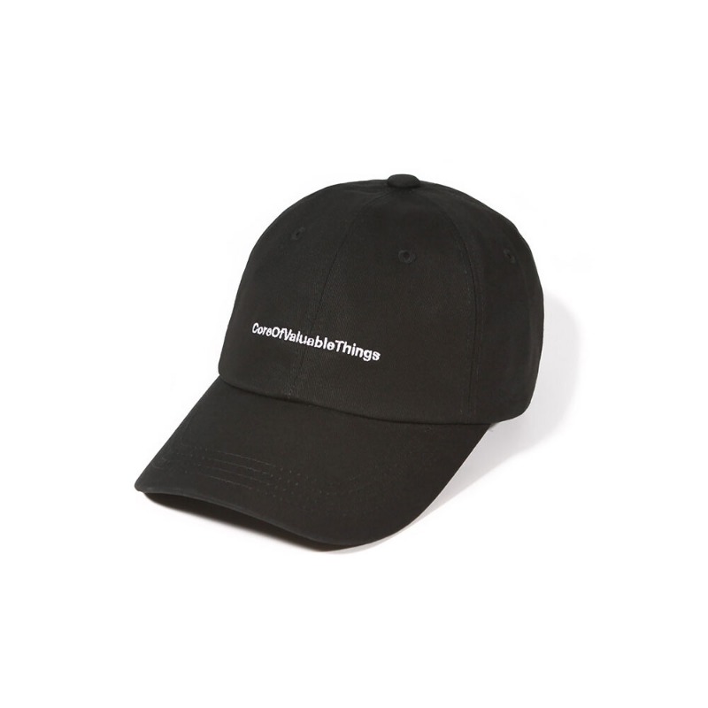 벗딥) FRESH CORE CURVED CAP (BLACK)