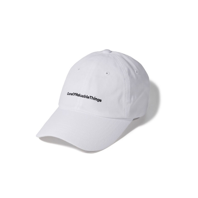 벗딥) FRESH CORE CURVED CAP (WHITE)