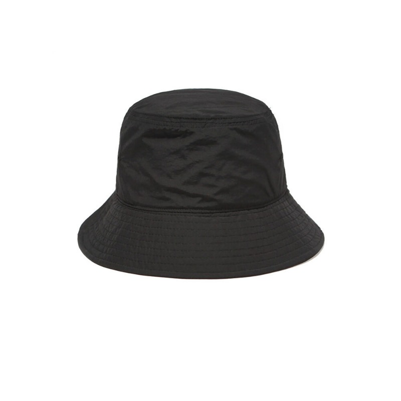 벗딥) WASHA NYLON BASIC BUCKET HAT (BLACK)