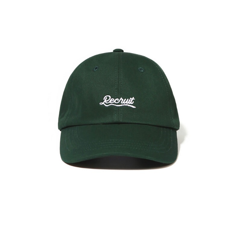 벗딥) RECRUIT CURVED CAP (GREEN)