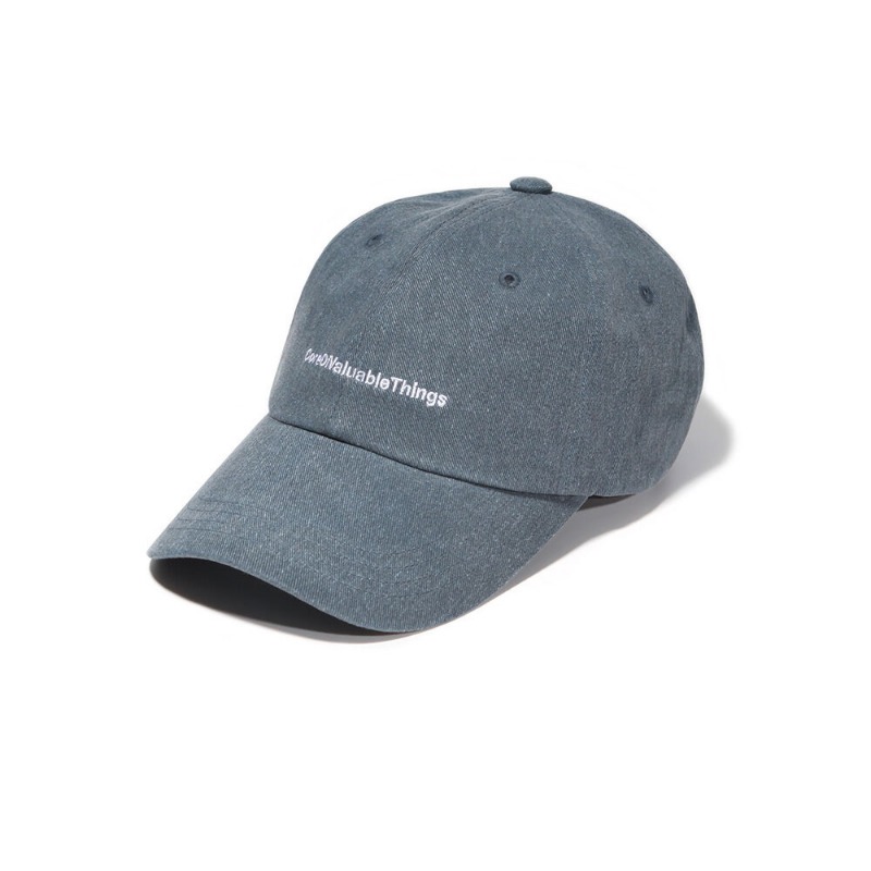 벗딥) FRESH CORE CURVED CAP (PIGMENT BLUE)